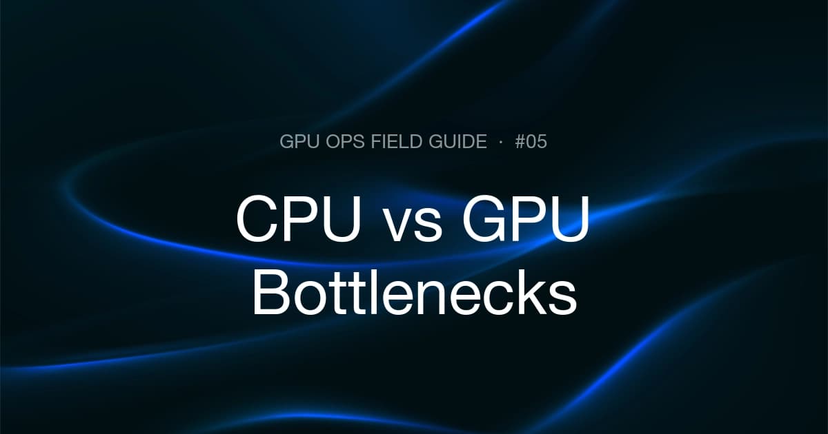 CPU vs GPU Bottlenecks in Agentic AI Workloads